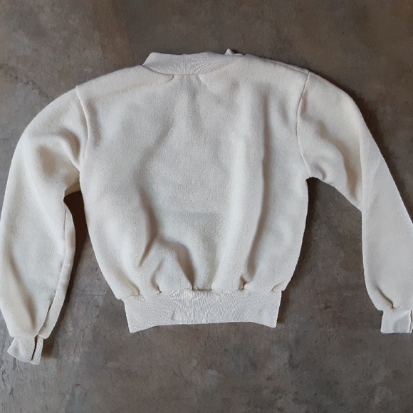 Vintage 80s Holly Hobbie Toddler Girls Sweatshirt Cream 2T 3T - Picture 9 of 9